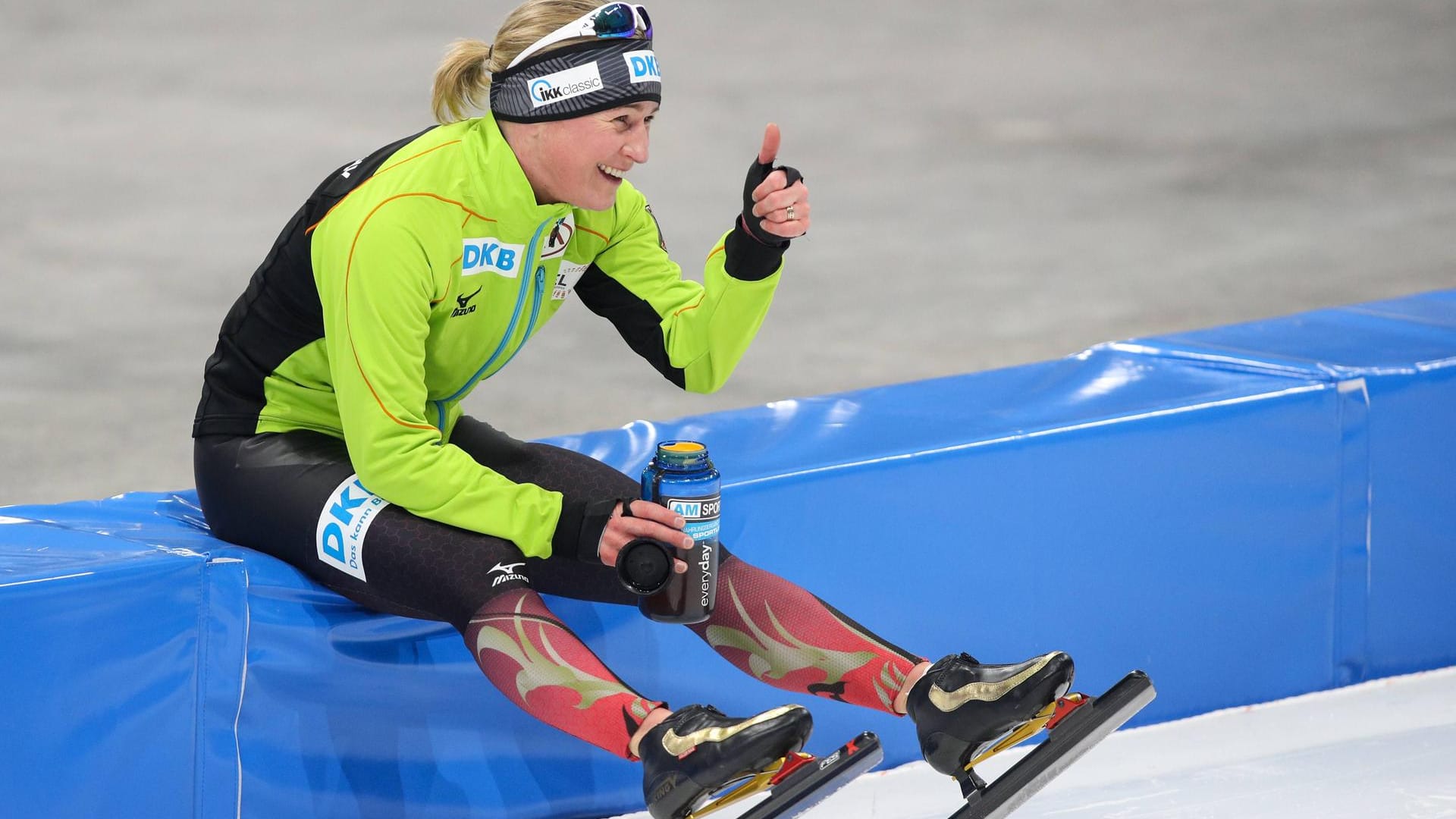 Claudia Pechstein fühlt sich derzeit noch topfit.