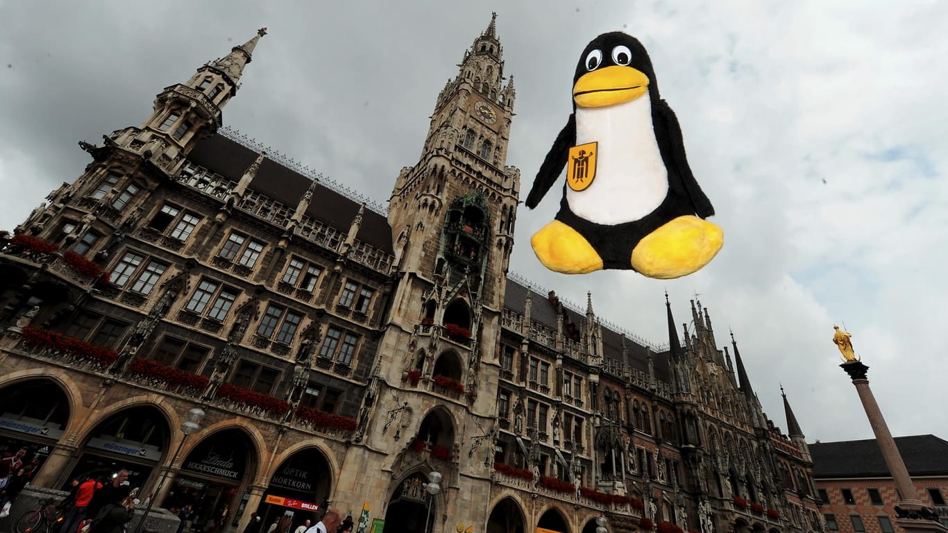 Der Linux-Pinguin wird in München von städtischen Rechnern wieder verschwinden.