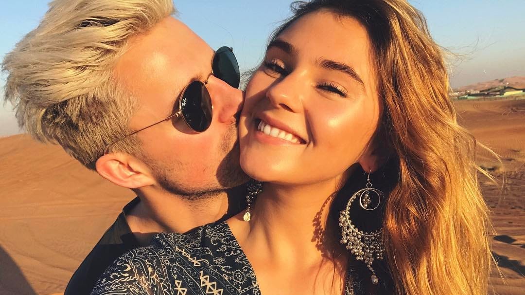 Seit sieben Monaten sind Stefanie Giesinger und Marcus Butler ein Paar.