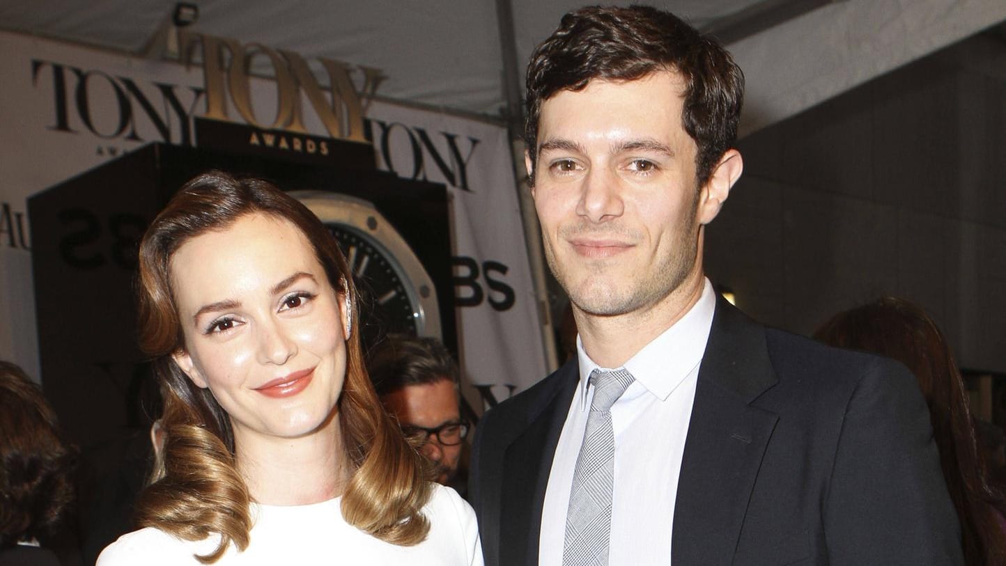 Adam Brody mit seiner Ehefrau Leighton Meester