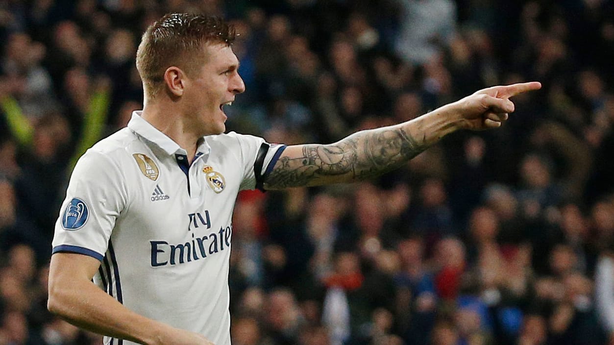 Brachte mit seinem Treffer zum 2:1 Real Madrid auf die Siegerstraße: Toni Kroos.