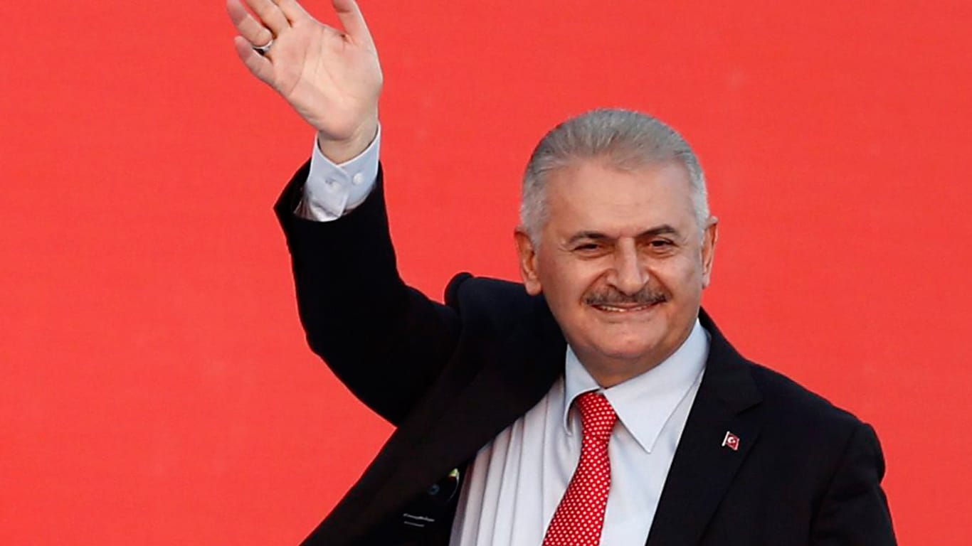 Türkischer Ministerpräsident Binali Yildirim.