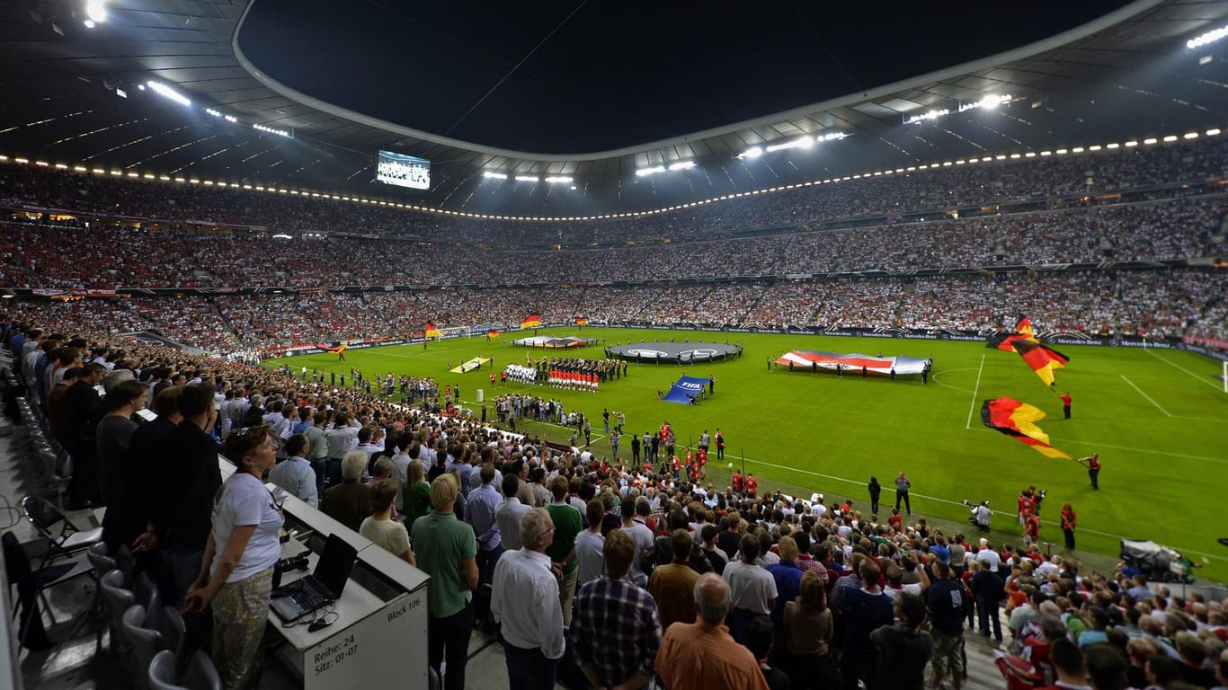 Unter den Kandidaten für die zehn zu vergebenden Plätze ist auch die Münchner Allianz-Arena.
