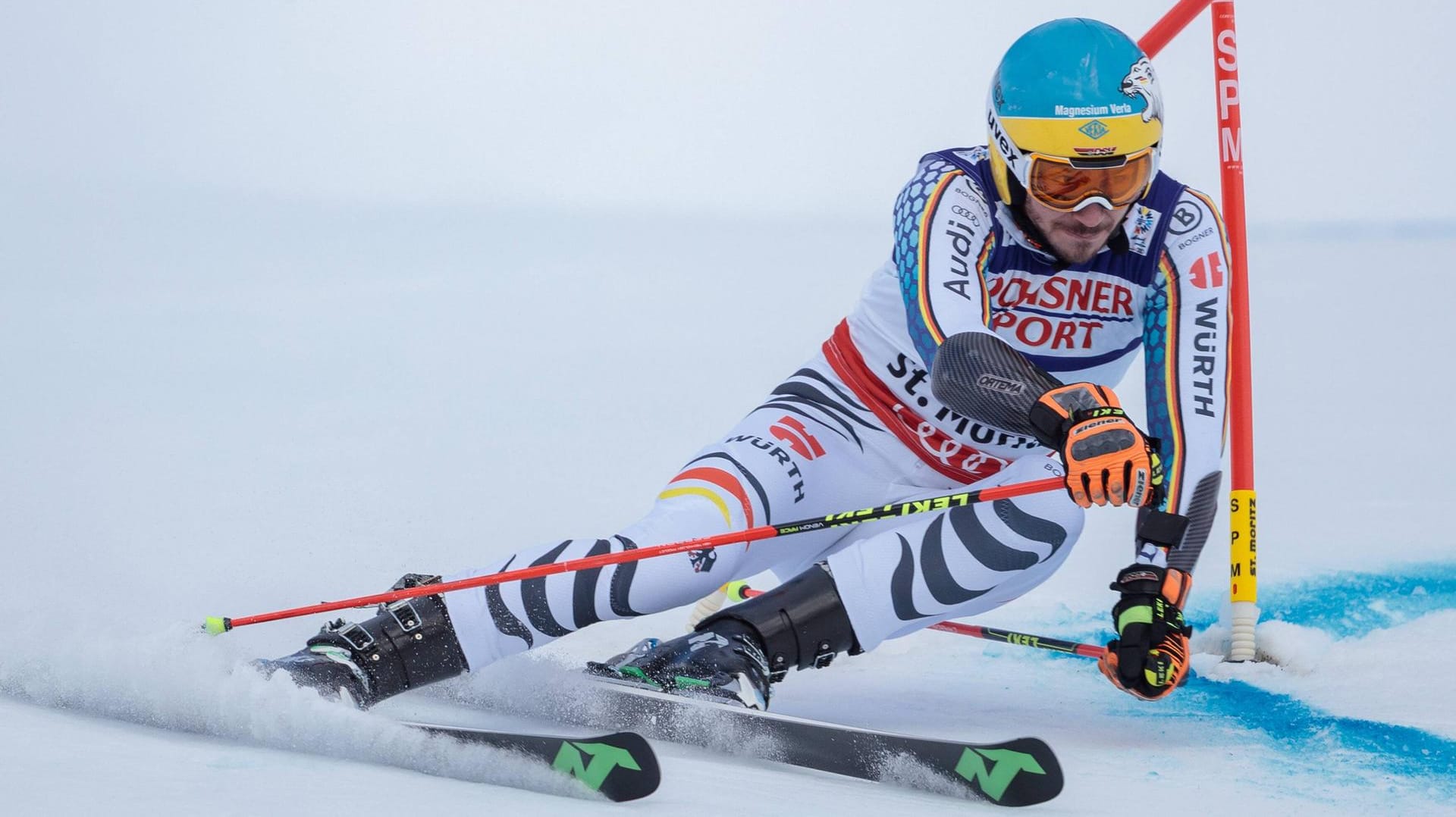 Felix Neureuther blieb auch im Riesenslalom ohne Medaille.