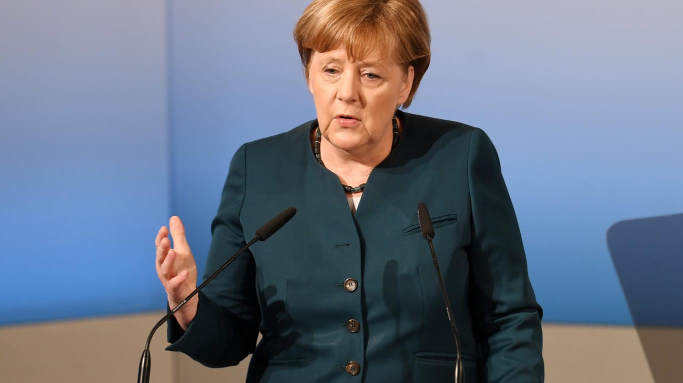 Merkel bei der Münchner Sicherheitskonferenz.