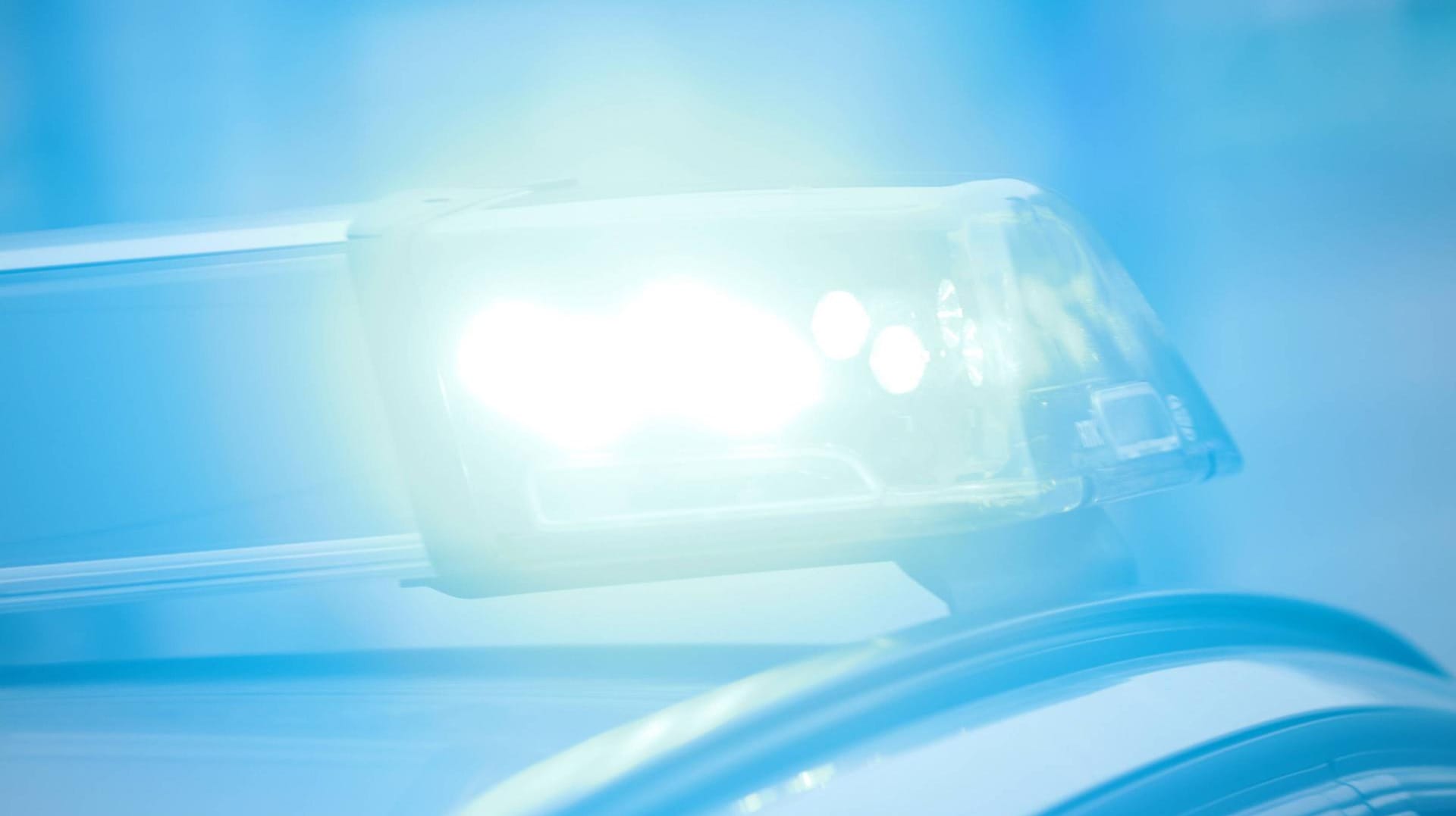 Polizei im Einsatz.