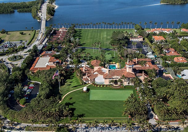 Trumps Ferienanlage Mar-a-Lago in Florida.