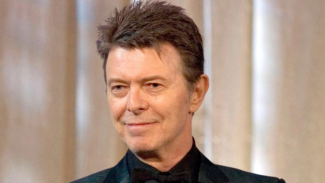 David Bowie am 05.06.2007 in New York, USA, wie er den Award für sein Lebenswerk erhält bei den 11. Webby Awards