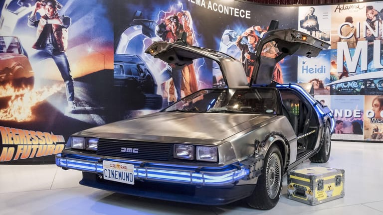 Der DeLorean – Auto, Zeitmaschine und Kultobjekt aus der Filmreihe "Zurück in die Zukunft"