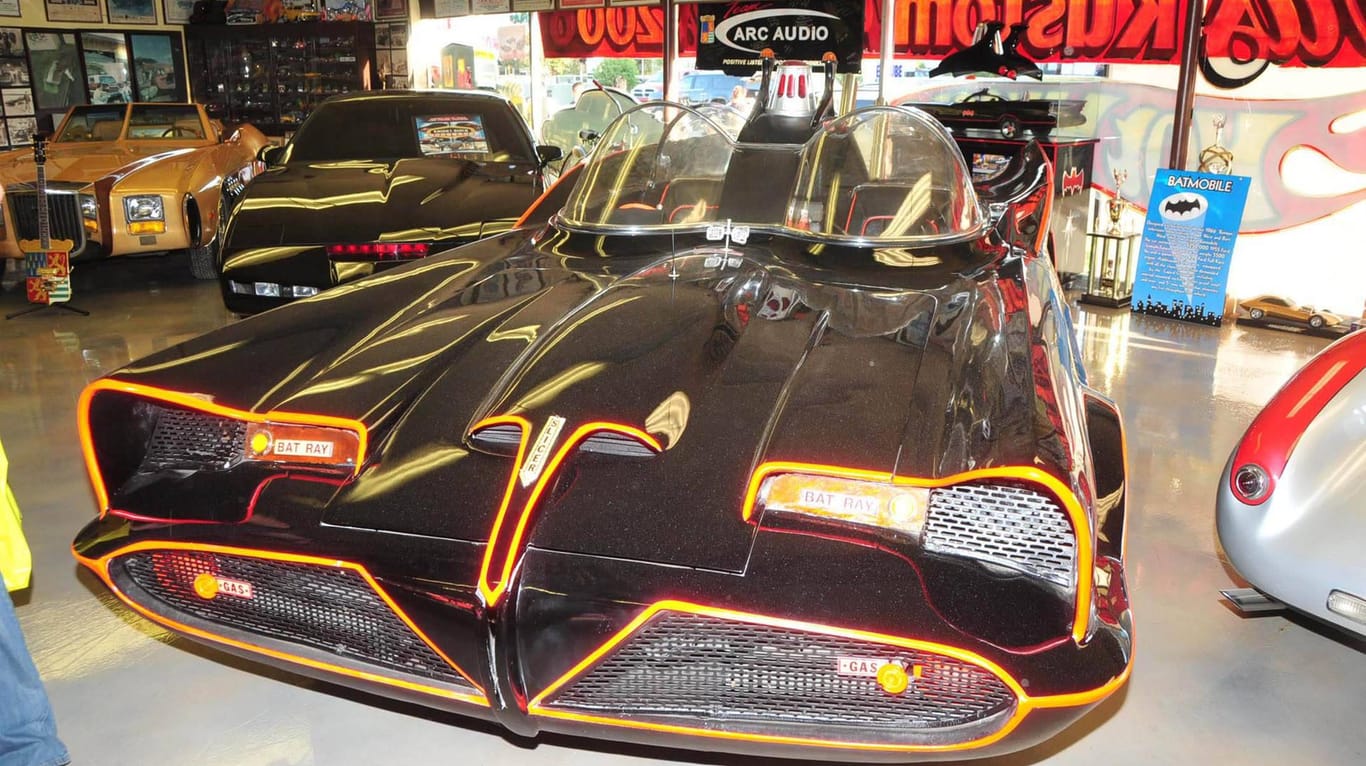 Der Lincoln Futura war das erste Batmobil. Der schwarze Rächer wechselte sein Gefährt über die Jahre einige Male