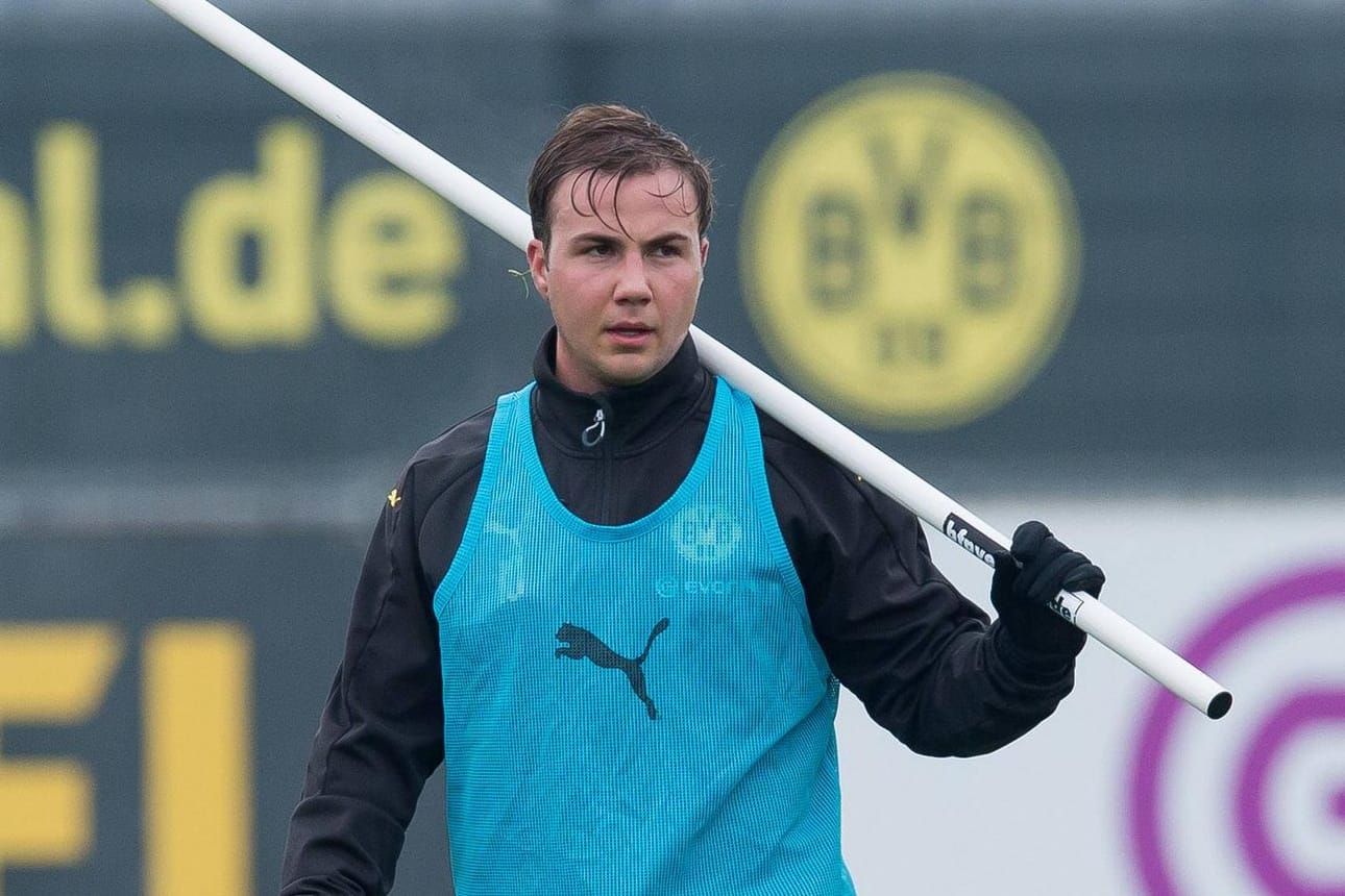 Trainingsverbot: Mario Götze muss beim BVB aktuell "zwingend" aussetzen.