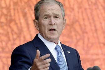 Donald Trump stößt mit seiner Medienschelte auch bei seinem Amtsvorgänger George W. Bush auf Kritik.