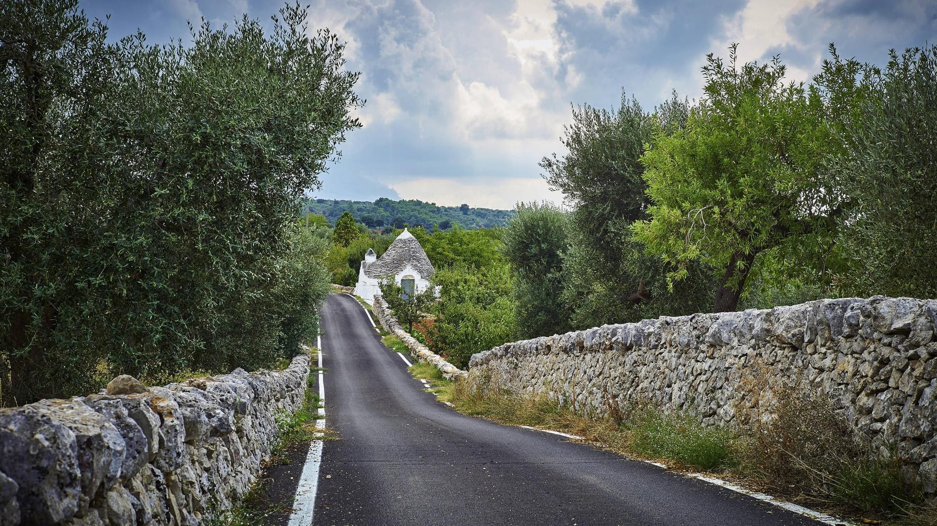 Trulli in Apulien, Italien