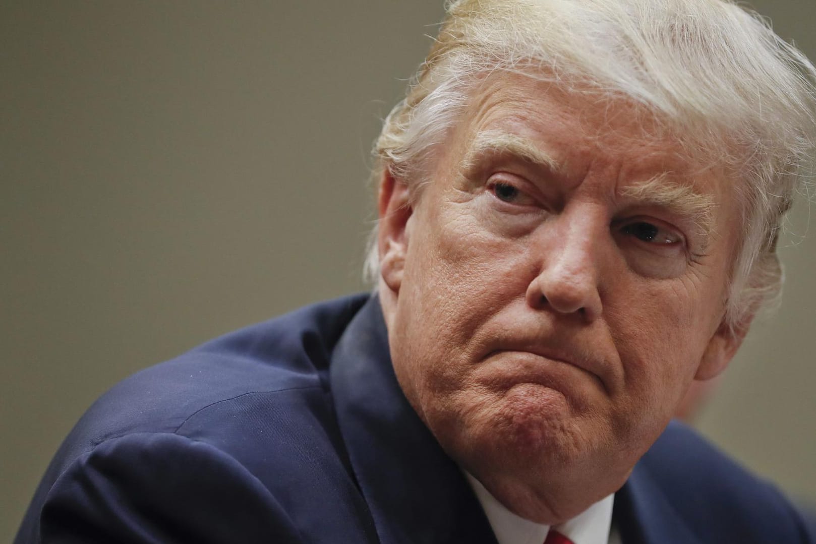 Die Umfragwerte von US-Präsident Donald Trump sind wenige Wochen nach seiner Amtseinführung ziemlich im Keller.