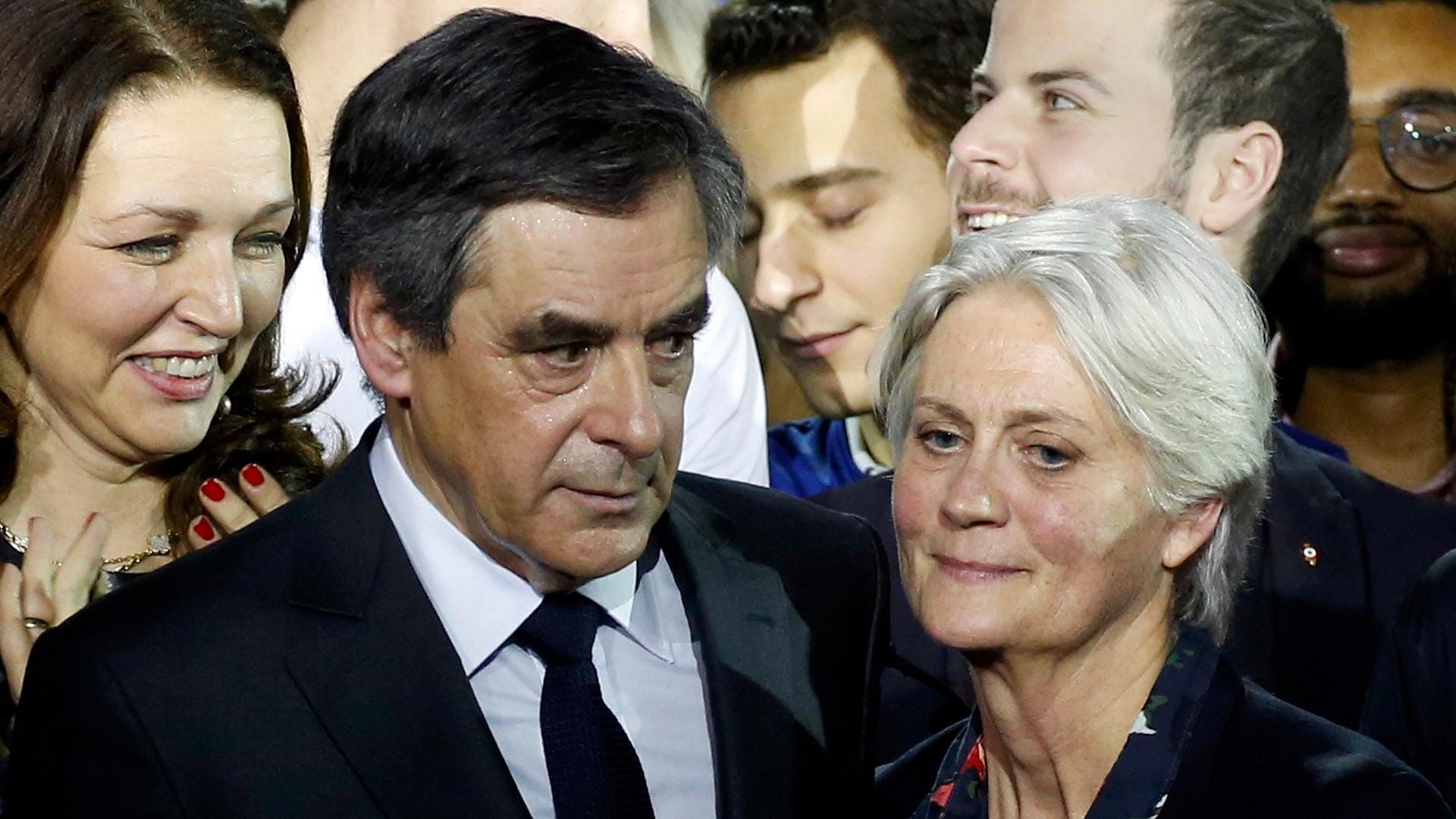François Fillon mit seiner Ehefrau Penelope.