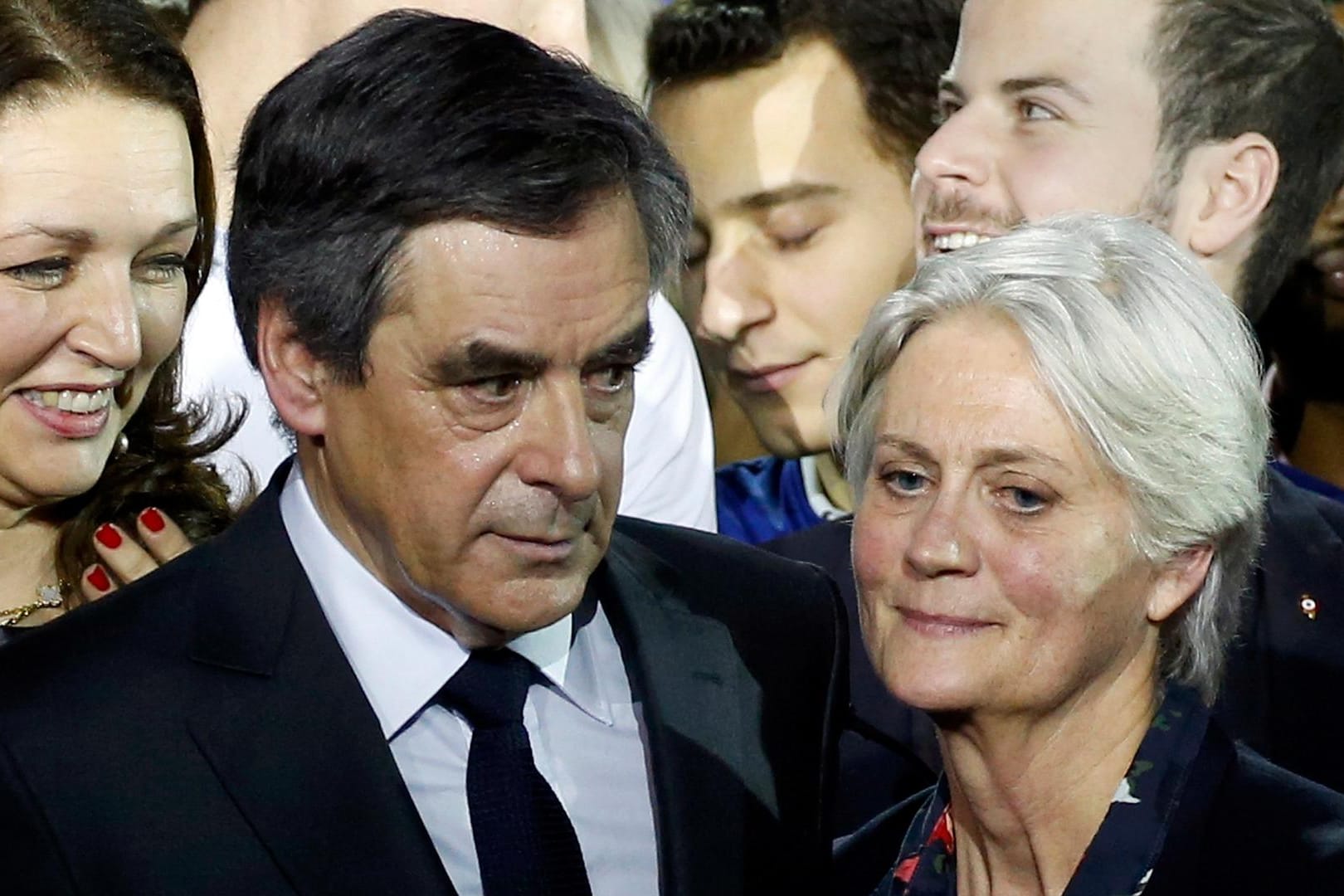 François Fillon mit seiner Ehefrau Penelope.