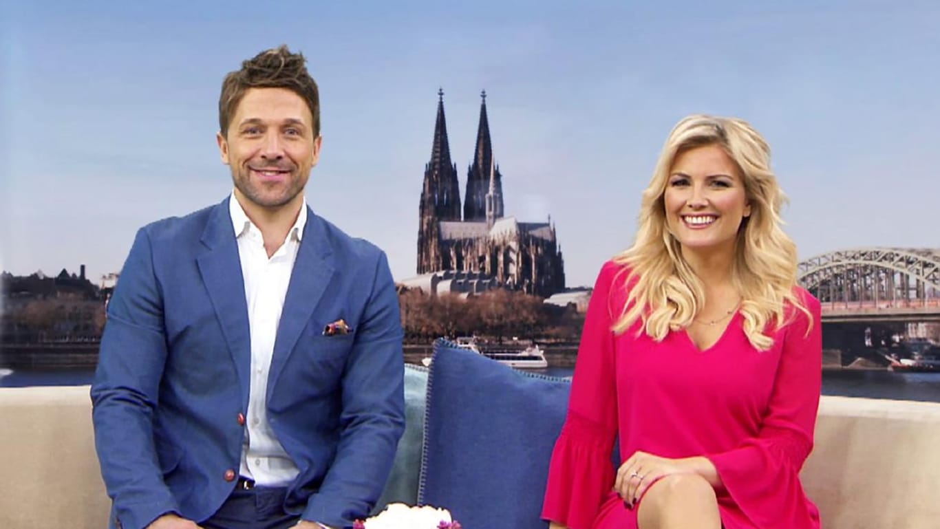Florian Ambrosius moderiert gemeinsam mit Jennifer Knäble das RTL-Morgenmagazin.