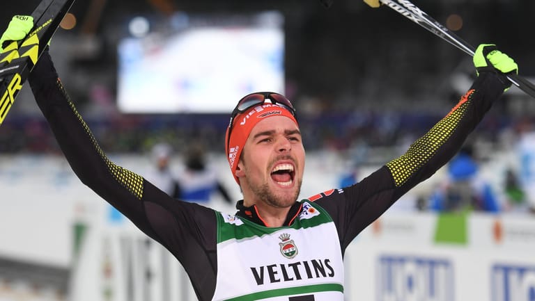 Wieder Weltmeister: Johannes Rydzek sicherte sich bei der nordischen Ski-WM in Lahti seine dritte Goldmedaille.