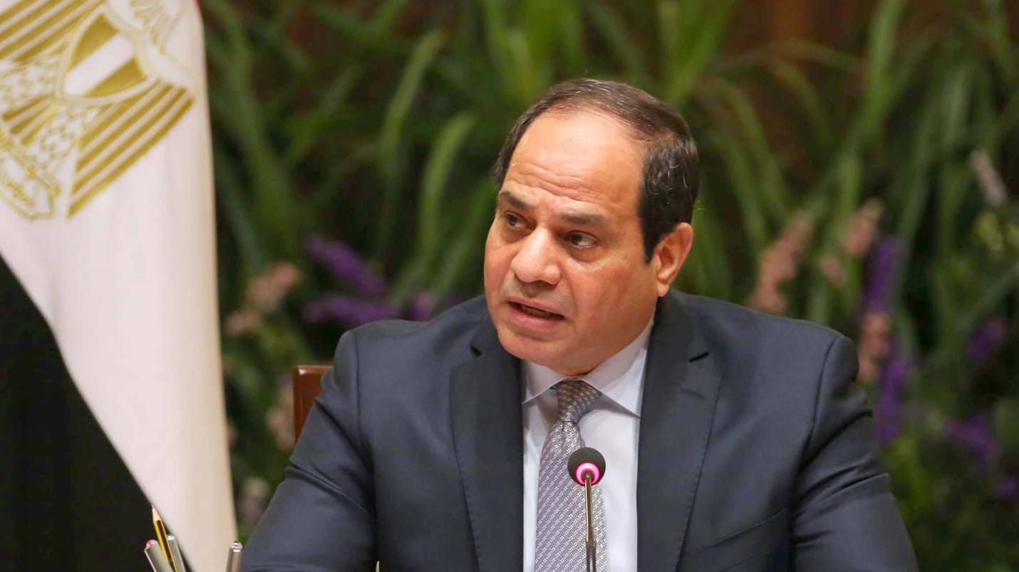 Der ägyptische Präsident Abdel Fattah al-Sisi im April 2016. Der ägyptische Präsident Abdel Fattah al-Sisi im April 2016.