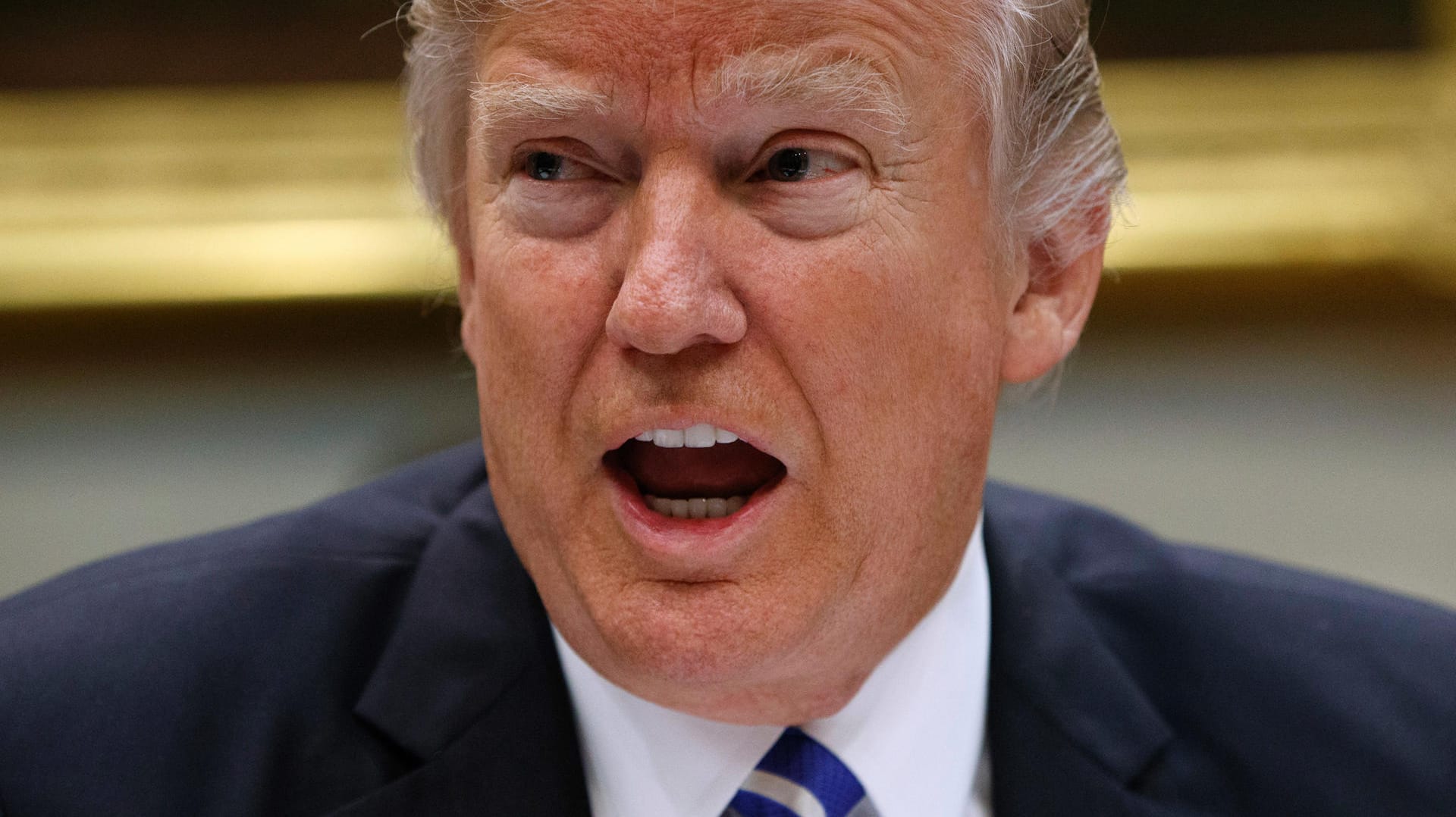 Donald Trump bleibt seinem Leitmotiv "America first" treu.