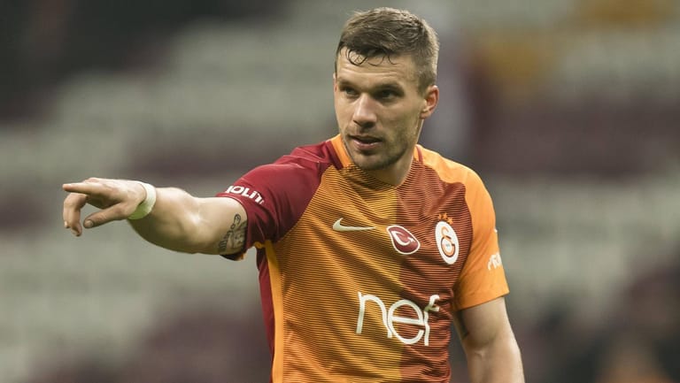 Lukas Podolski kehrt Galatasaray Istanbul im Sommer den Rücken.