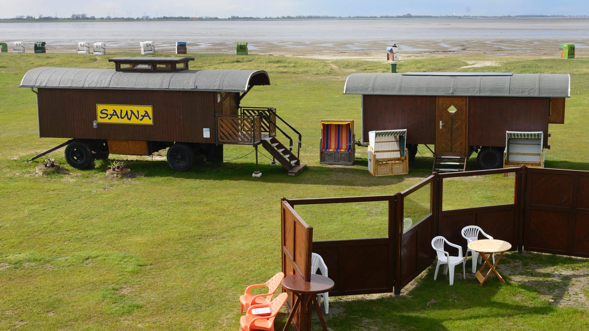 Strandsaunen an der Nordsee: Schöner schwitzen mit Meerblick