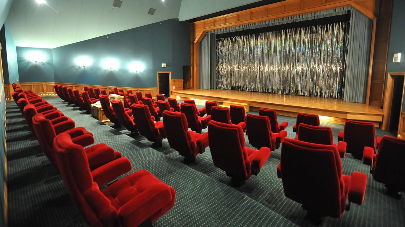 Das Kino in der Neverland Ranch umfasst rund 50 Plätze