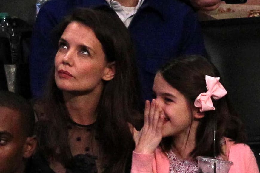 Katie Holmes und ihre Tochter Suri Cruise.