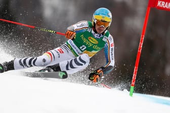 Felix Neureuther beim Riesenslalom in Kranjska Gora