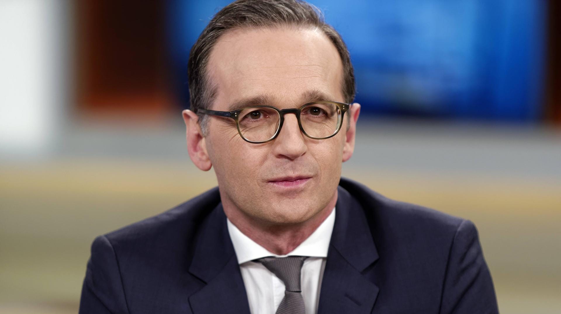 Bundesjustizminister Heiko Maas bei Anne Wills TV-Talk. Bundesjustizminister Heiko Maas bei Anne Wills TV-Talk.