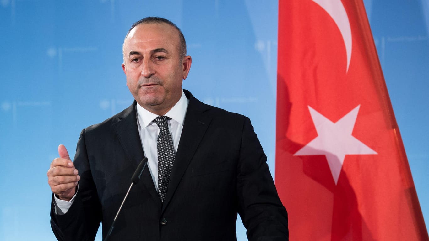 Türkischer Außenminister Mevlüt Cavusoglu.