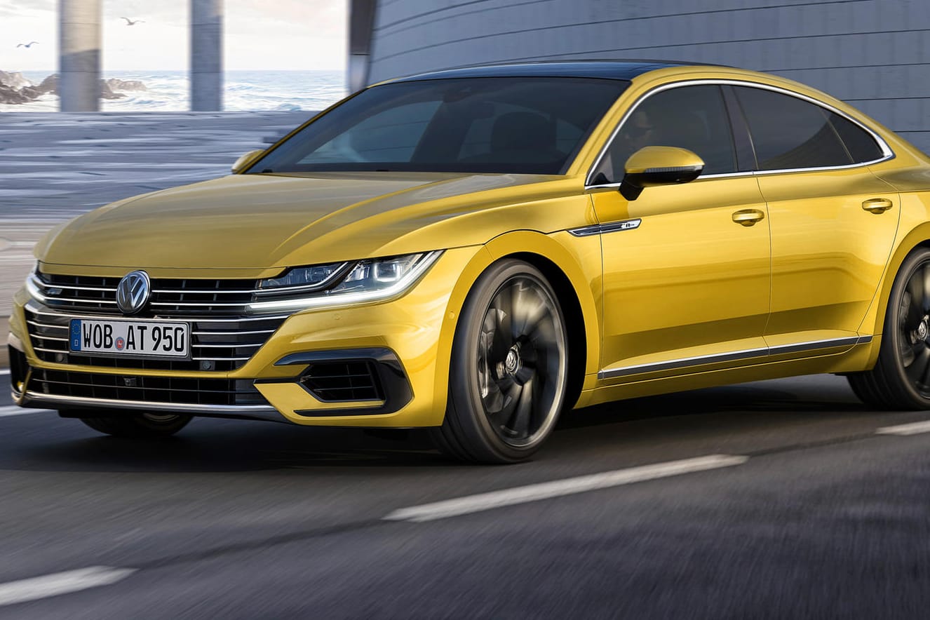 Neues VW-Flaggschiff Arteon kommt im Juni mit 150 bis 280 PS auf den Markt.