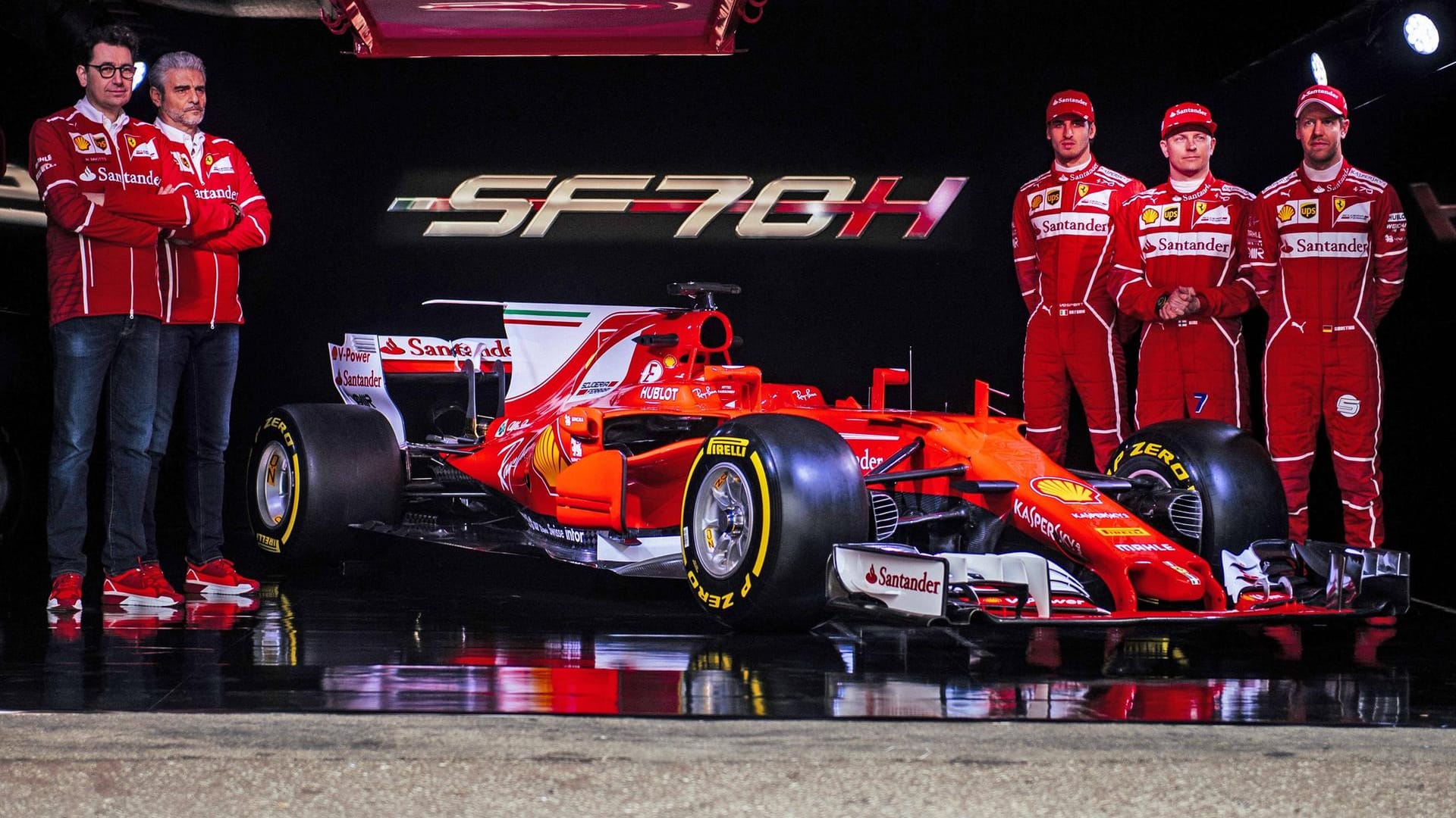 Scuderia Ferrari stellt den Boliden für die Saison 2017 vor Scuderia Ferrari stellt den Boliden für die Saison 2017 vor