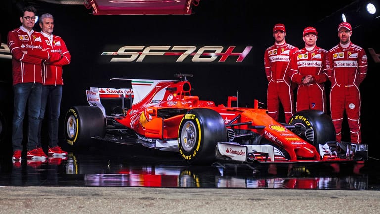 Scuderia Ferrari stellt den Boliden für die Saison 2017 vor