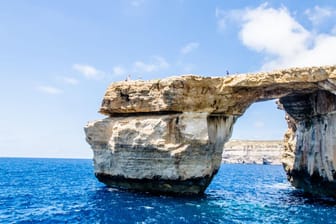 So leider nicht mehr zu sehen: Das "Azure Window" ist eingestürzt.