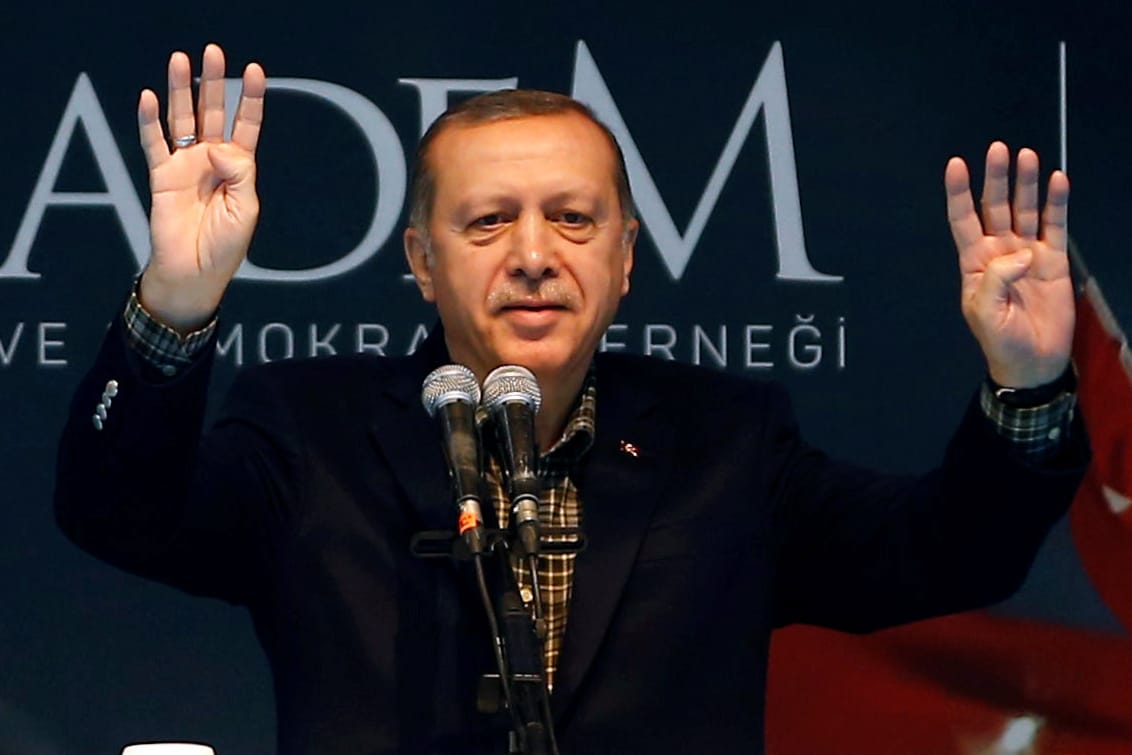 Erdogan könnte für einen Wahlkampfauftritt nach Deutschland kommen.