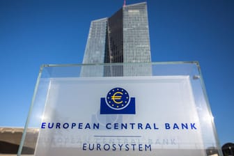 Die Zentrale der Europäischen Zentralbank.