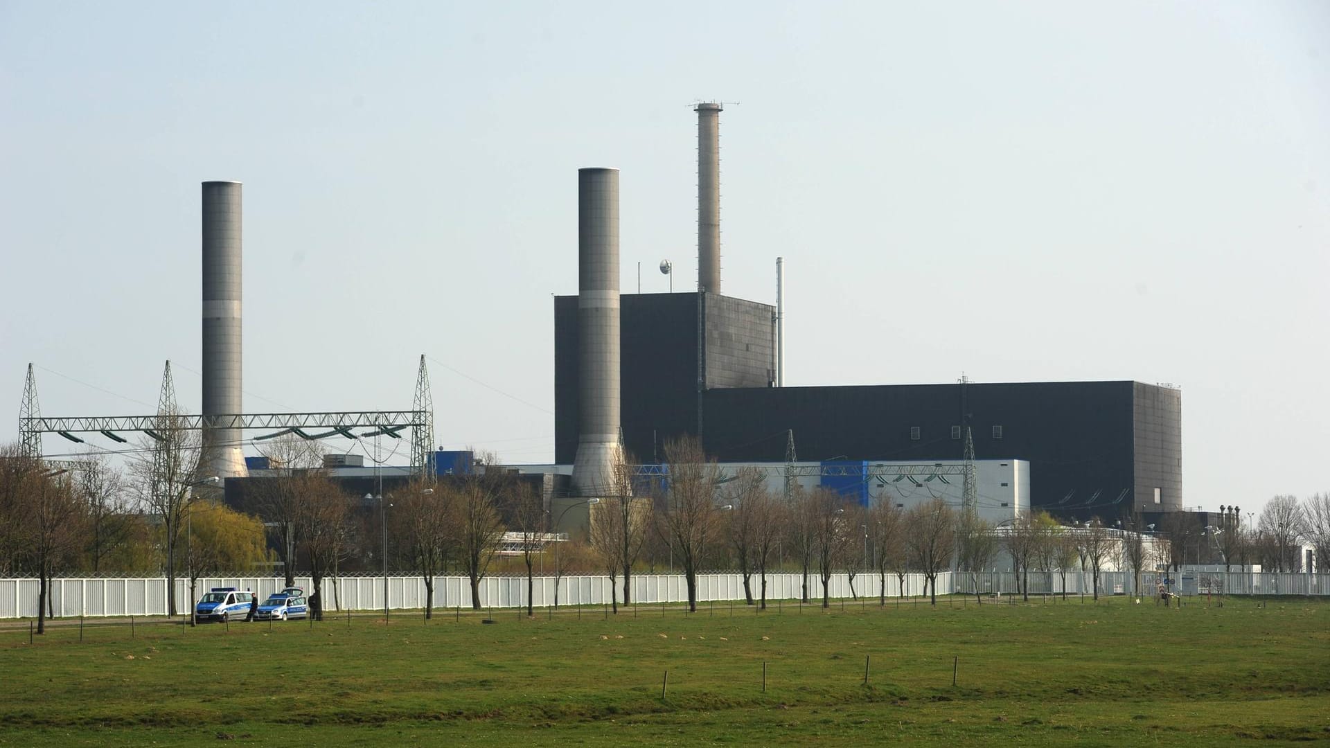Das Atomkraftwerk Brunsbüttel.