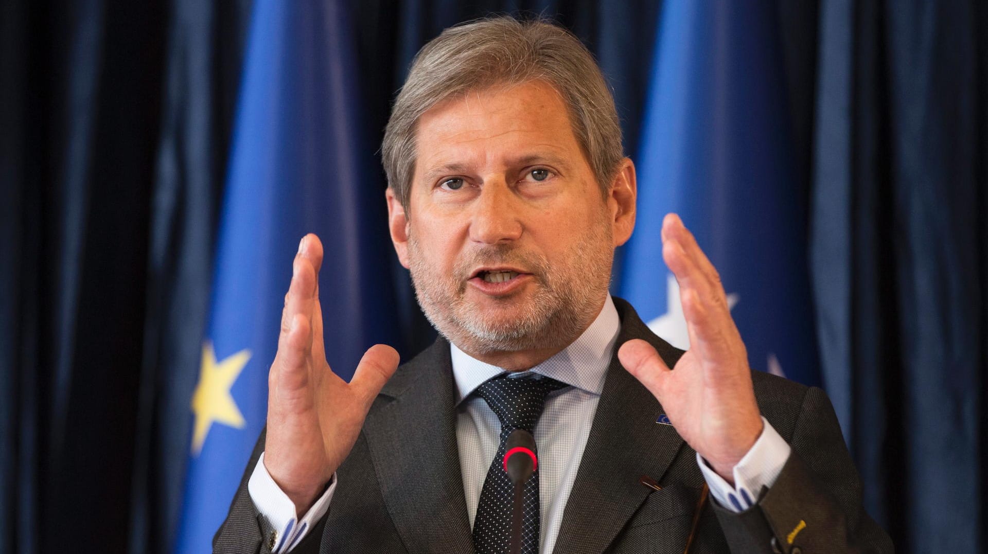 EU-Kommissar Johannes Hahn richtet klare Worte in Richtung Türkei.