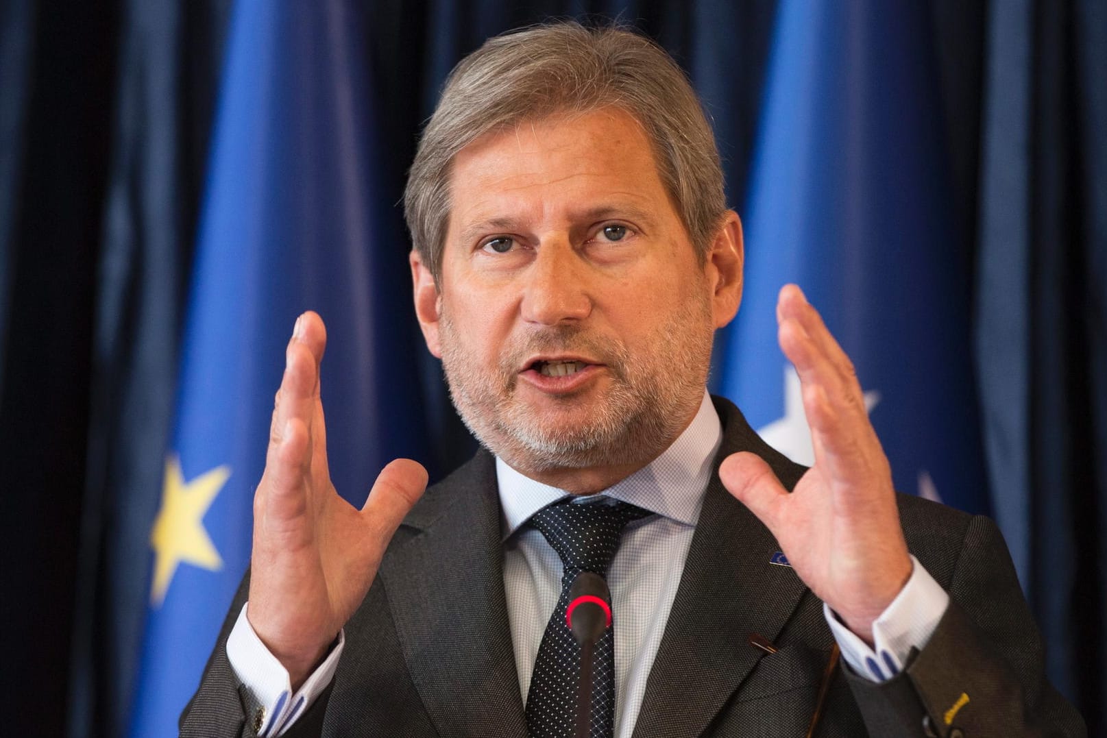 EU-Kommissar Johannes Hahn richtet klare Worte in Richtung Türkei.