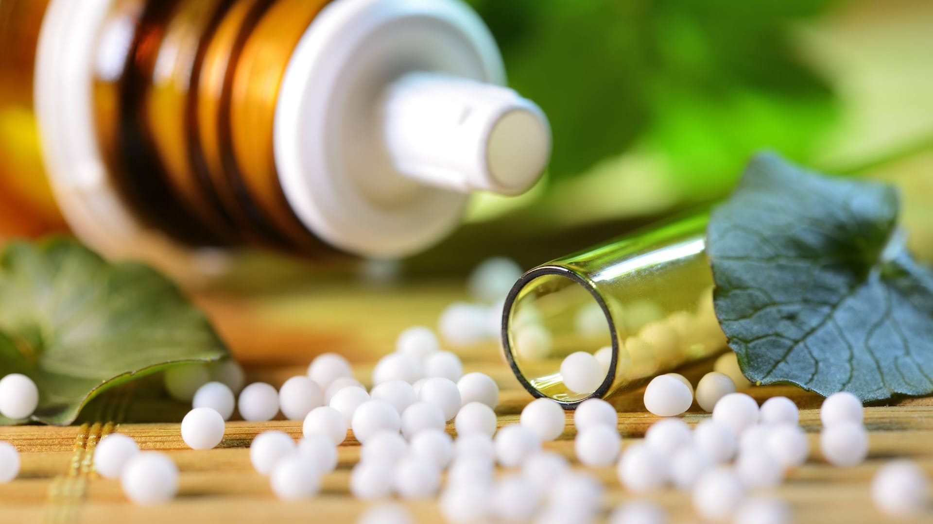 Homöopathische Arzneimittel, sogenannte Globuli.