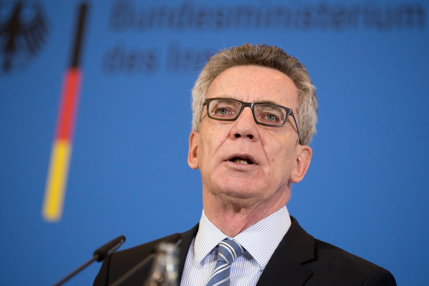 Bundesinnenminister Thomas de Maizière zieht eine klare Grenze.