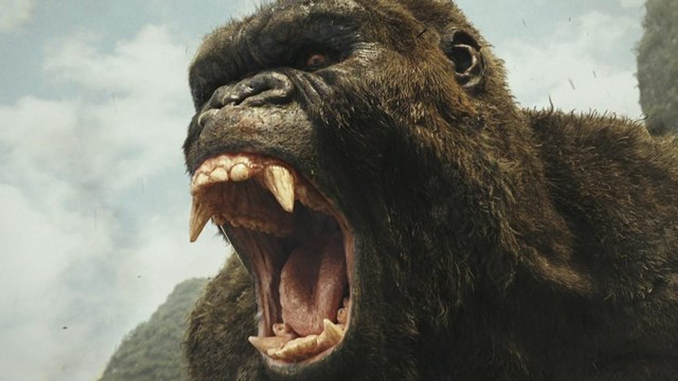 Der Monsteraffe Kong ist König der nordamerikanischen Kinocharts.