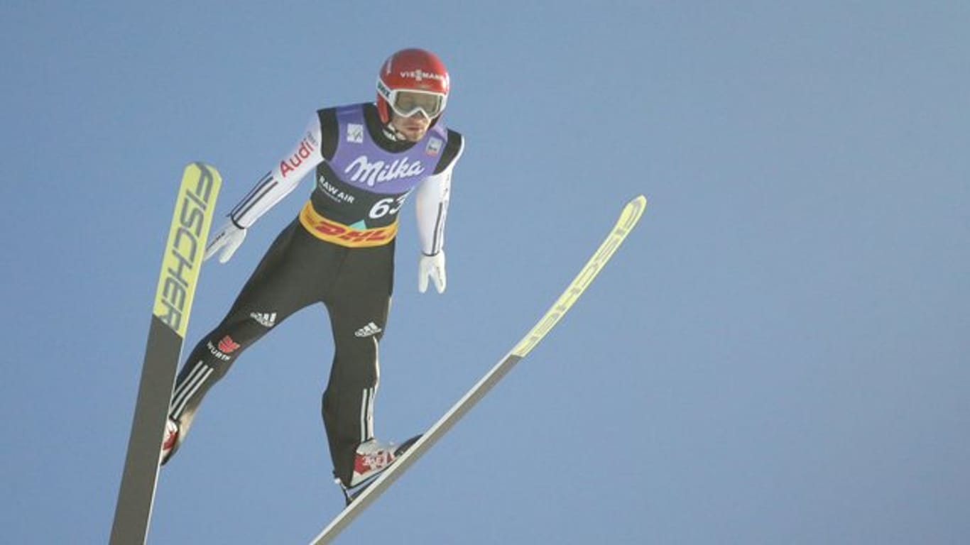 Markus Eisenbichler dominierte die Qualifikation in Lillehammer.