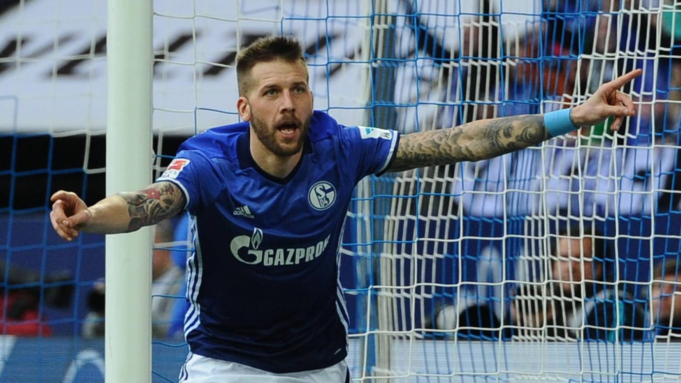 Für den FC Schalke 04 erzielte Guido Burgstaller sechs Tore in 14 Pflichtspielen.