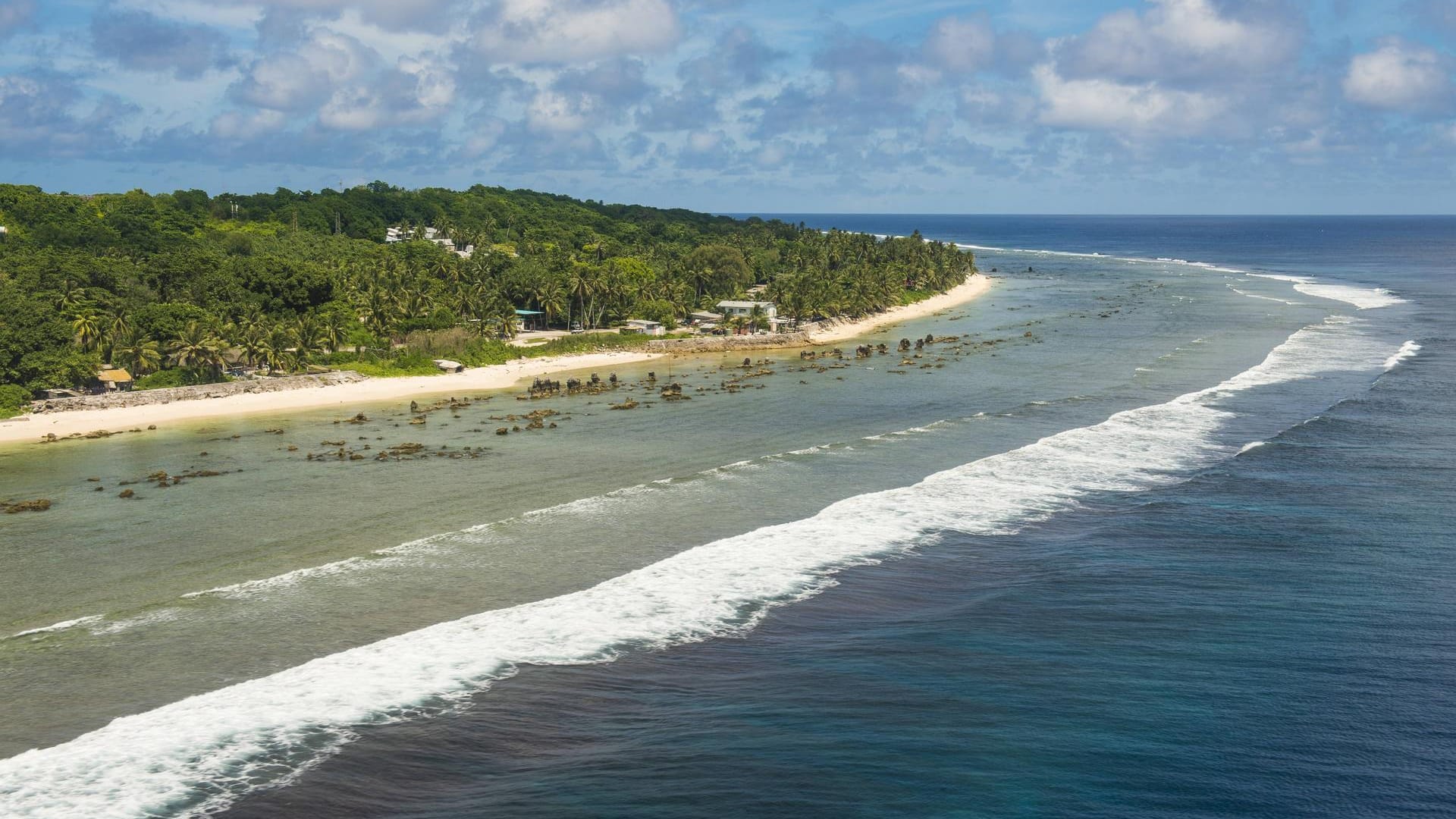 Sandstrand der Insel Nauru im Südpazifik: Sie ist das schlechtbesuchteste Urlaubsziel der Welt.