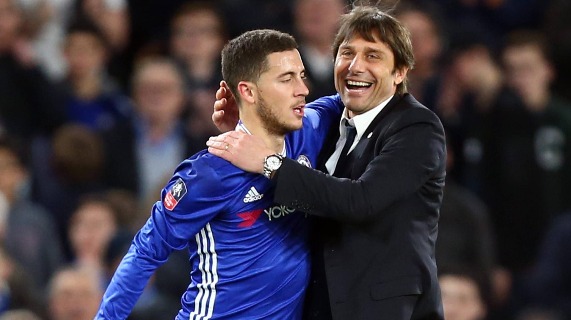 Unter Antonio Conte ist Eden Hazard wieder ganz der Alte