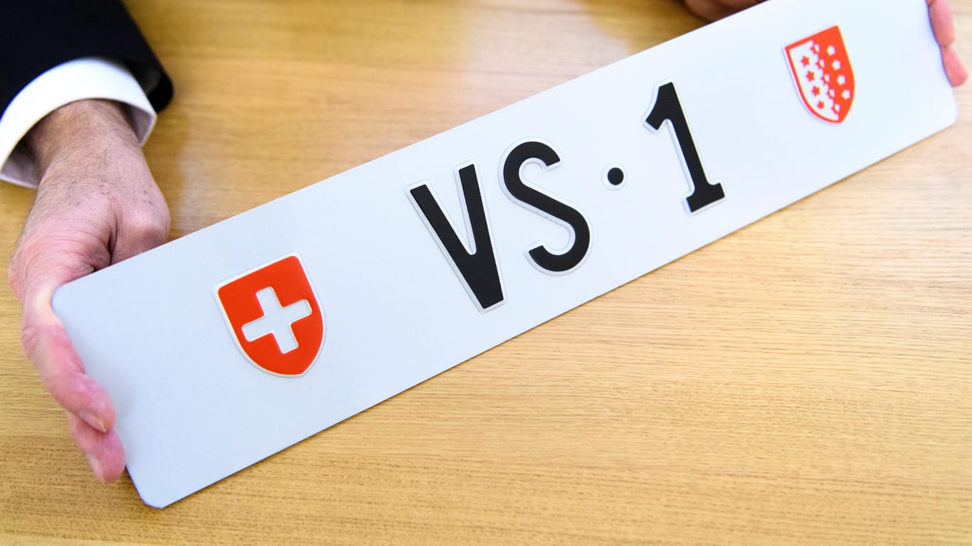 Teuerstes Kennzeichen der Schweiz