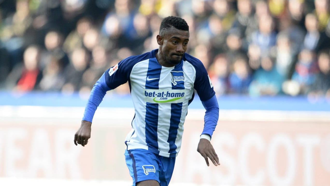 Salomon Kalou hat seinen Vertrag bei Hertha BSC verlängert. Der Ivorer kam 2014 nach Berlin