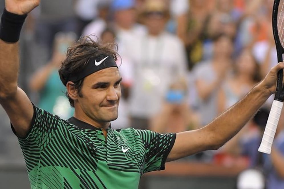 Australian-Open-Sieger Roger Federer ist in guter Form.